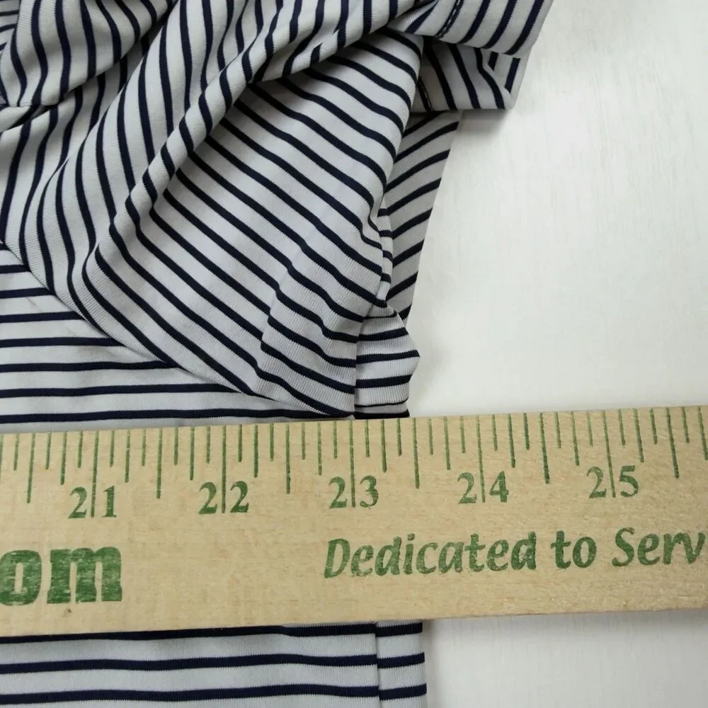 Ralph Lauren RLX Winged Foot Golf Club Polo Mens L Stripe Wicking Performance